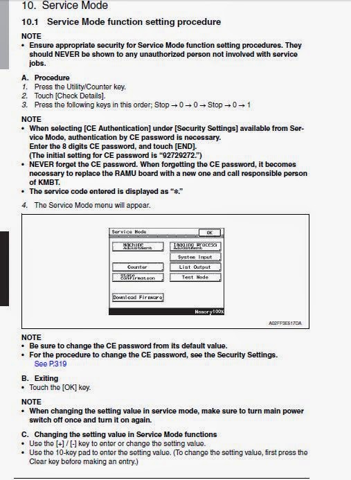 Konica Minolta Bizhub C450 Service Manual Pdf
